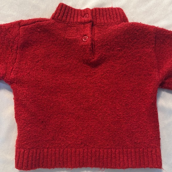 Baby Gap Red Sweater 12-18M - Picture 4 of 5
